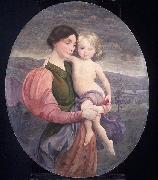 George de Forest Brush, Mother and Child: A Modern Madonna